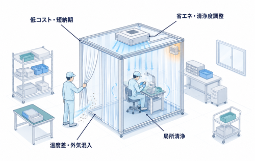 クリーンブースを導入するメリットと注意点を解説