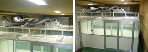 静電気除去による異物付着を解決