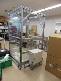 トヨシマ電機のクリーンブース施工事例2